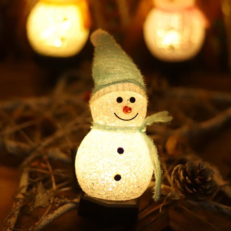Snowman Solar Landscape Light, Lawn Light, Garden Decor, Christmas Light, Outdoor String Light, Waterproof Grass Light - Image 6