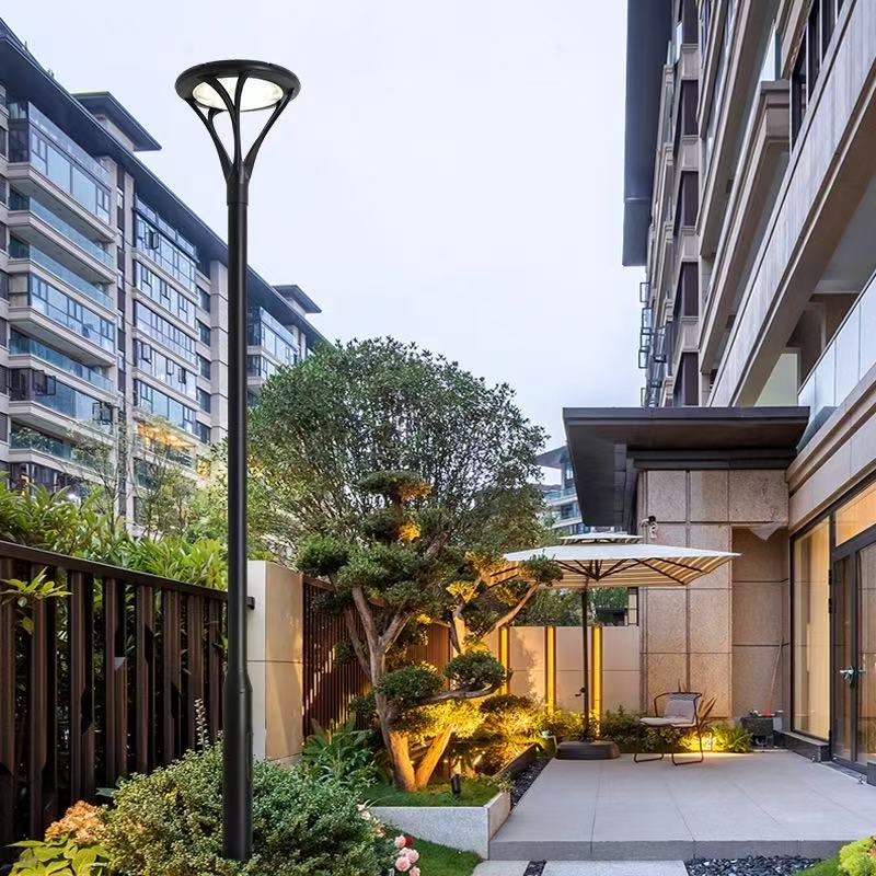 Cross-border solar street light, LED outdoor lighting, park landscape light, outdoor waterproof 3-meter solar courtyard light - Image 16